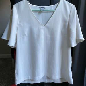 H&M white TOP